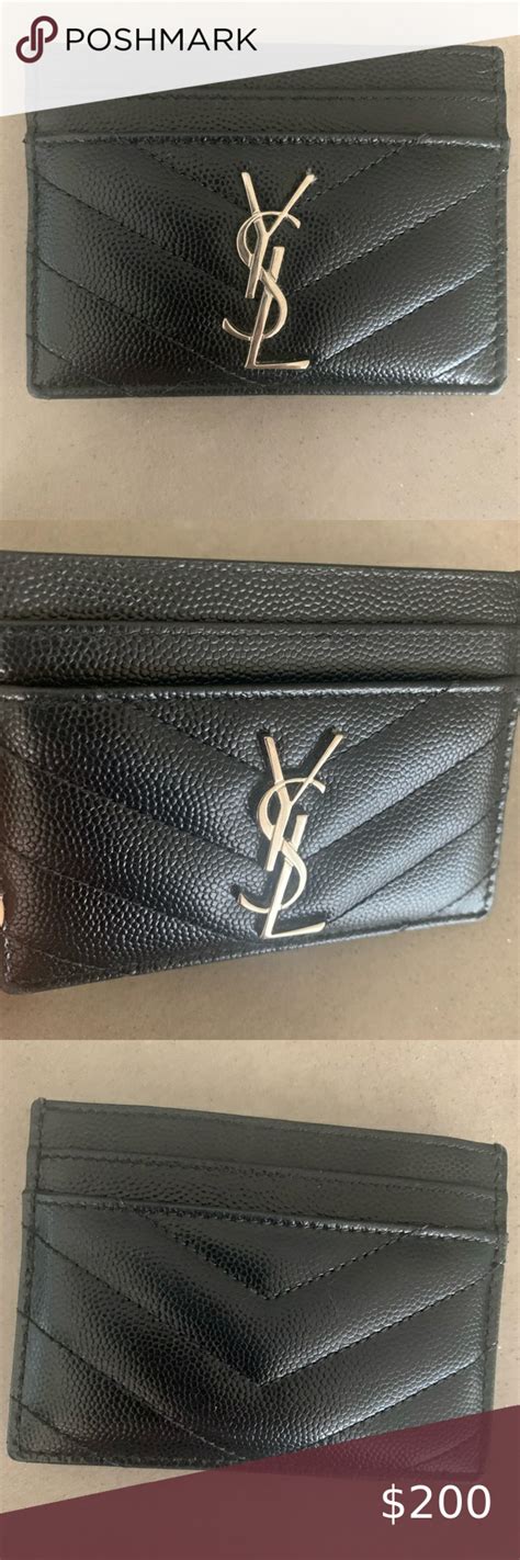 saks fifth avenue ysl card holder|Saint Laurent Card Holder .